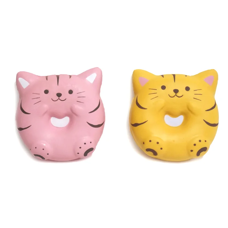 Игрушка Кот мягкое Кошка милый медленно расправляющиеся мягкие игрушки мягкое Jumbo Squeeze забавная игрушка-антистресс Игрушка снятие стресса сжимаемые игрушки
