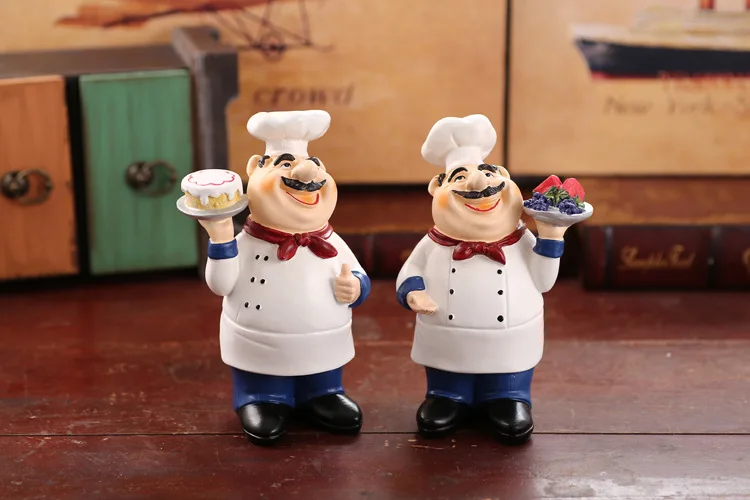 Rural Retro Cafe Restaurant Chef Home Furnishing Ornament Home