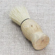 1 шт. щетка для бритья с щетиной для мужчин, щетка для чистки бороды, усов, волос, Профессиональный парикмахерский салон, инструменты для бритья с бамбуковой ручкой