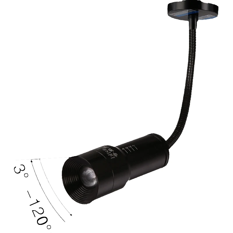 1 Pcs Mini Zoom Spot Led Light Cob Cree Chip 3W 6W 3000K 4000K 5000K