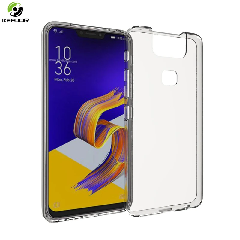 

Keajor Case For Asus ZenFone 6 ZS630KL 2019 Case Soft TPU Cover Clear Transparent Phone Case For ZenFone 6Z ZS630KL Cases Cover