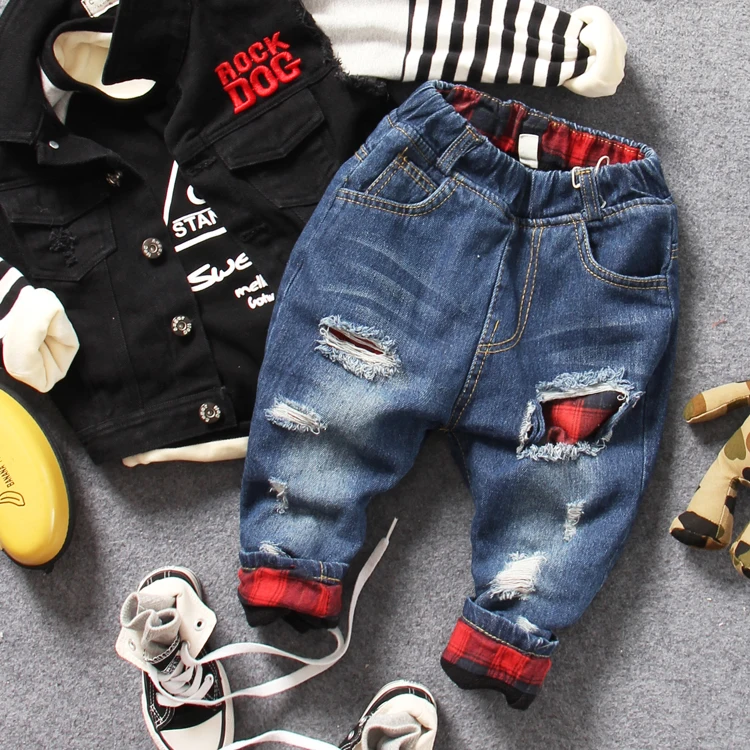 jeans with fleece inside