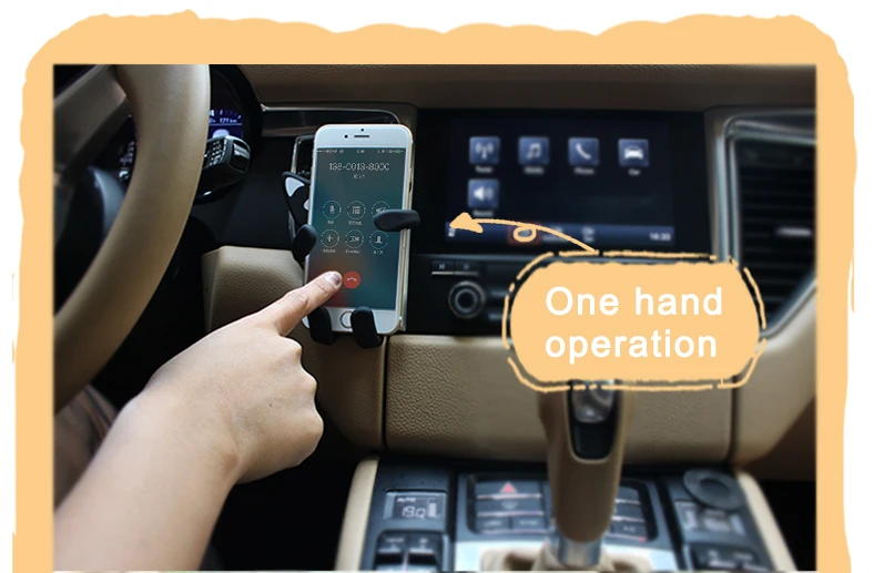 Air Vent Mount Car Cell Phone Holder (4)