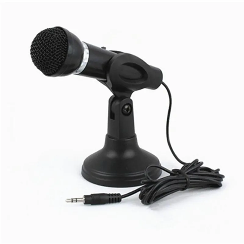 

High Quality Professional Unidirectional Dynamic Microphone with Holder Clip for Singing Karaoke Mic PC Laptop Skype Recording