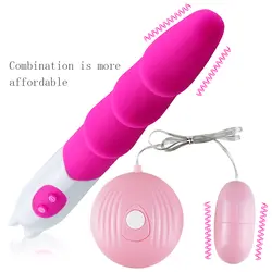 1 комплект G Spot вибрационный яйцо и вибратор секс-игрушки для женщин сильная вибрация взрослые интимные товары, фаллоимитатор для