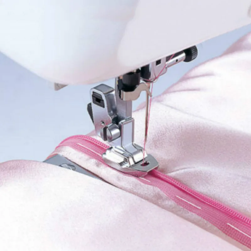 Distinctive Adjustable Zipper Piping/Cording Sewing Machine Presser Foot w/  Free Shipping