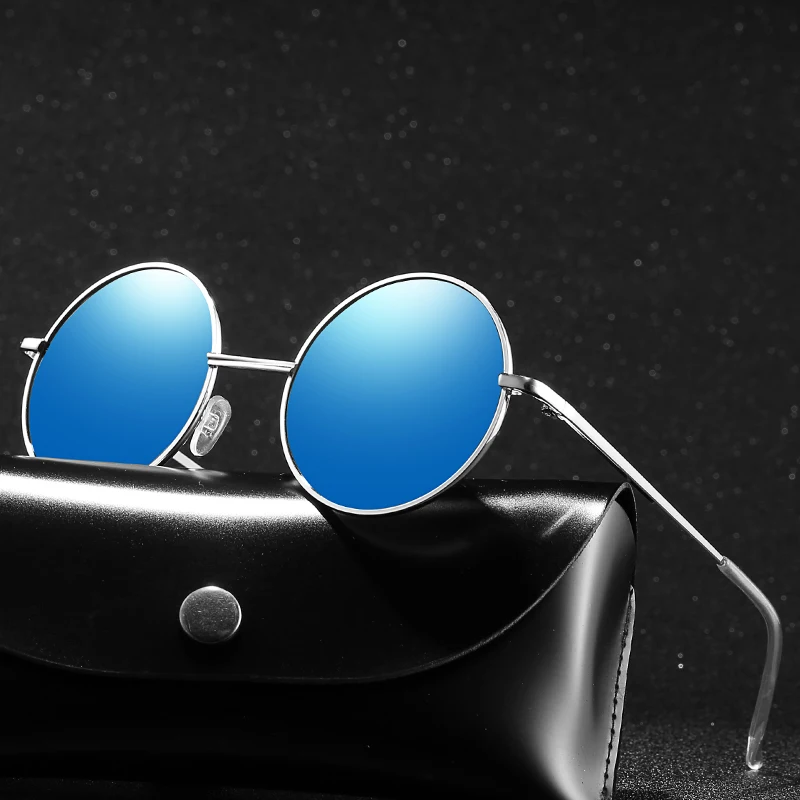 

2019 Round lens spectacle Sunglasses for Women/men female sunrods occulos of male soil fashion Colorful design sun glasse