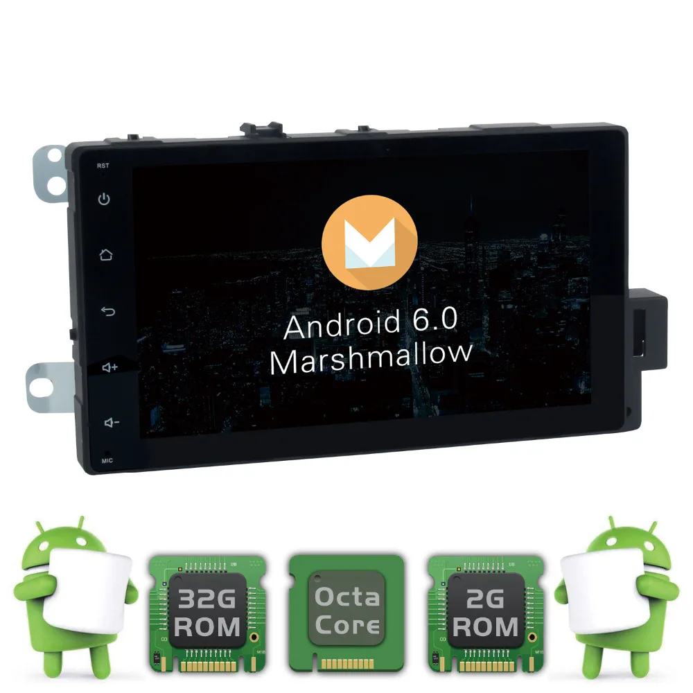 Top Dasaita 8" Android 8.0 Car GPS Player for Mitsubishi Outlander 2014-2016 with Octa Core 4G+32G Auto Radio Multimedia GPS NAVI 4