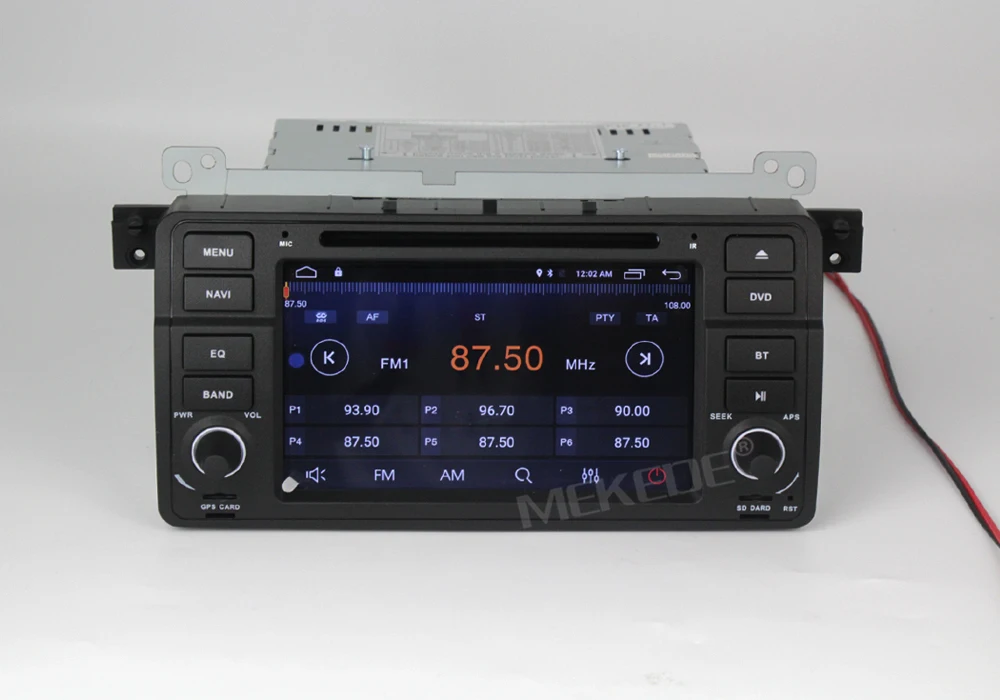 Cheap NaviFly 4G LTE Android8.1 Quad Core Car Radio DVD GPS Navigation Stereo for BMW E46 3 Series M3 1998-2006 RAM 2GB HD 1024*600 50