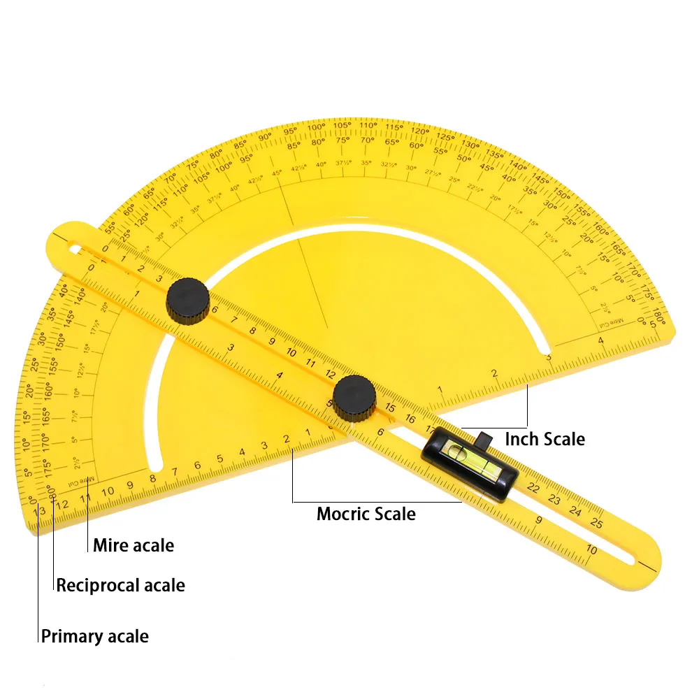 Règle D'angle Universelle En Plastique Pour Bricolage - YOSOO - Semi