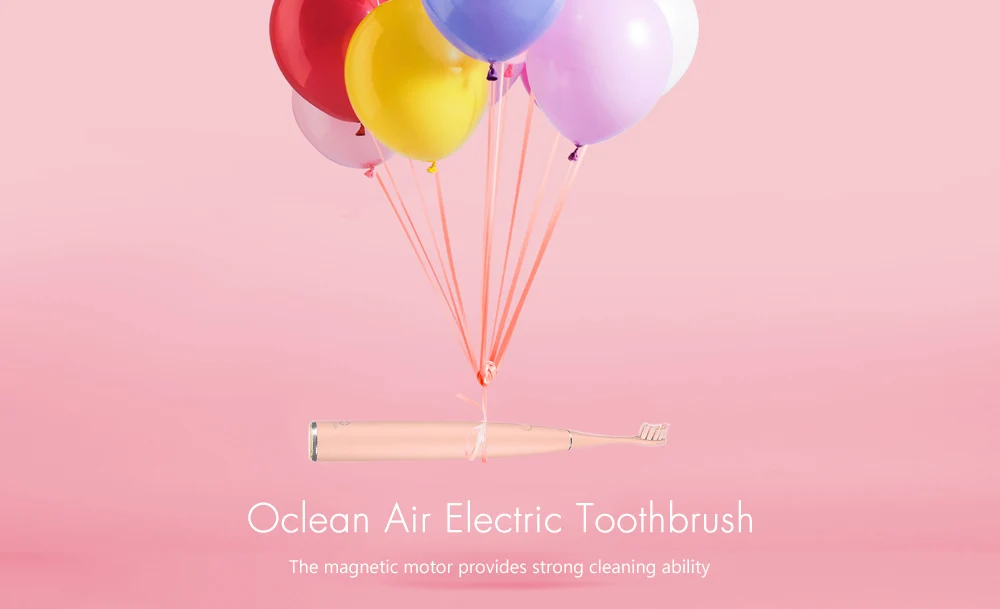 Oclean Air APP управление USB перезаряжаемая звуковая сильная Чистка электрическая зубная щетка