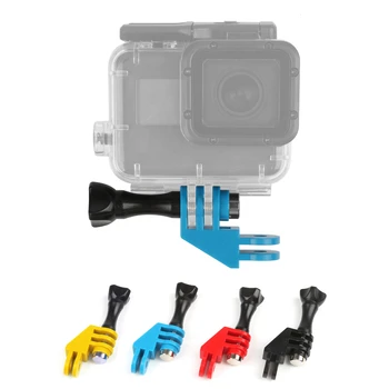 

90 Degree Direction Elbow Tripod Adapter Mount For Gopro Hero 8 7 6 5 Black 4 SJCAM Yi 4k Accessory Go Pro with Thumb Screw Kit