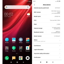 Xiaomi Mi 9T (Redmi K20) 6GB 64GB Mobile Phone