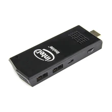 Intel-Mini PC Stick W5 pro con Windows 10 Atom Z8350, 2GB de RAM, eMMC 32GB, Bluetooth 4,0, ventilador incorporado
