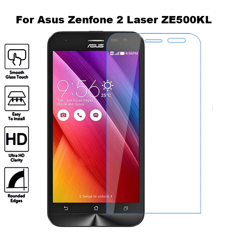 Закаленное стекло для Asus Zenfone 2 Laser ZE500KL защитная пленка Z00ED ZE ZE500 500 500KL KL | Мобильные