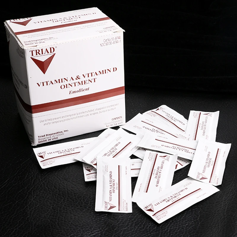 YILONG Top 50Pcs/lot Vitamin A&ampD Ointment Tattoo Recovery Cream Repairing Anti-inflammatory For Supplies | Красота и здоровье