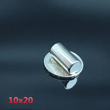 

50pcs 10x20 mm neodymium magnet 10mm*20mm strong rare earth neodymium magnets 10*20mm NdFeB permanent round magnetic 10mm x 20mm