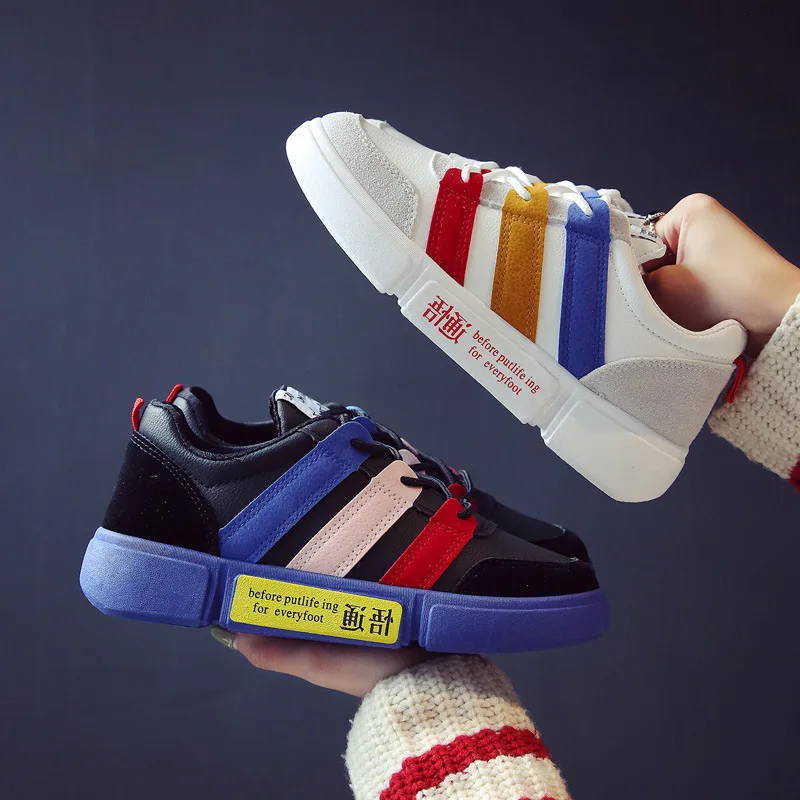 

Stylish color matching design of lightweight wear-resistant non-slip women sneakers new casual shoes women's sports shoes