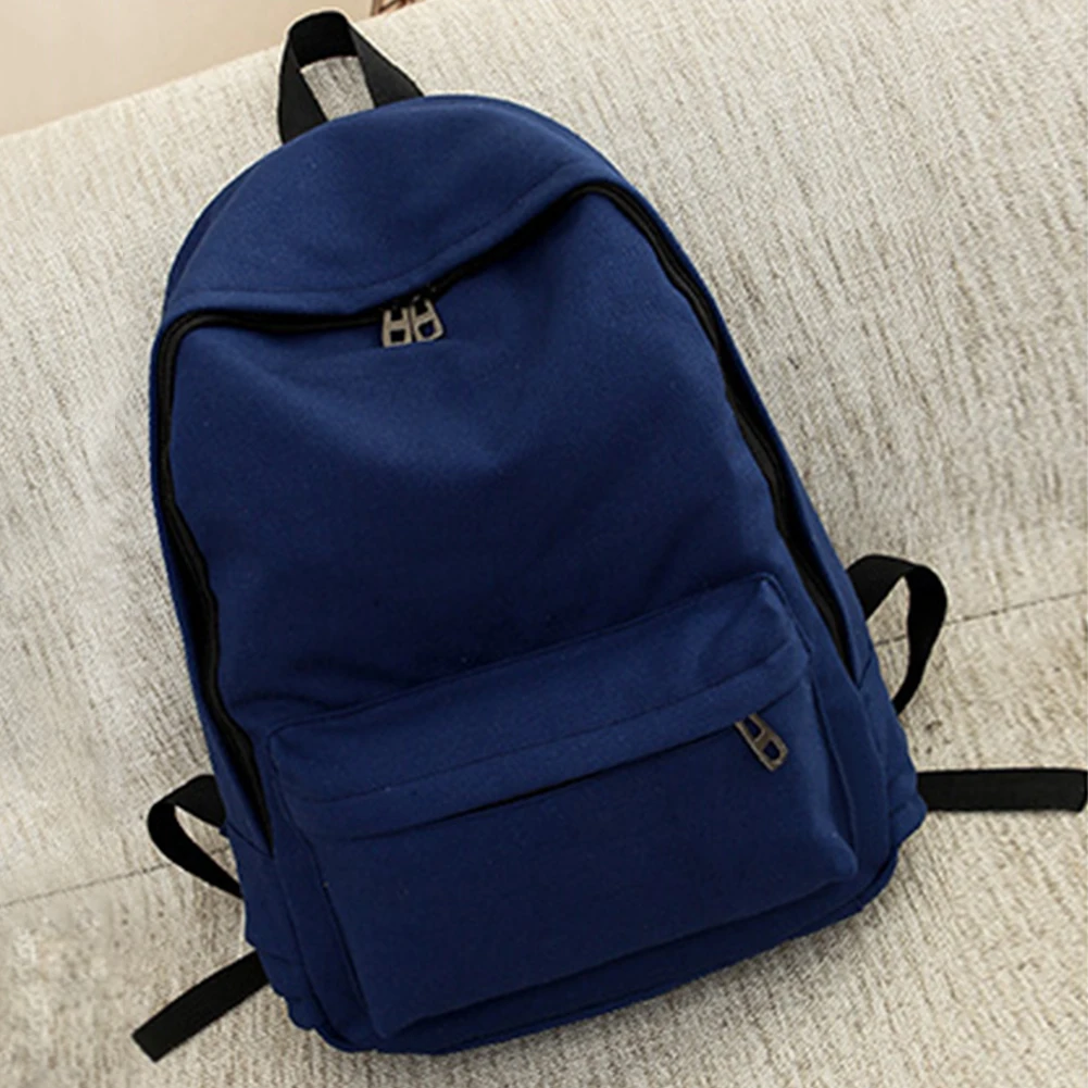 Холщовый Рюкзак женский школьные сумки для девочек подростков повседневный