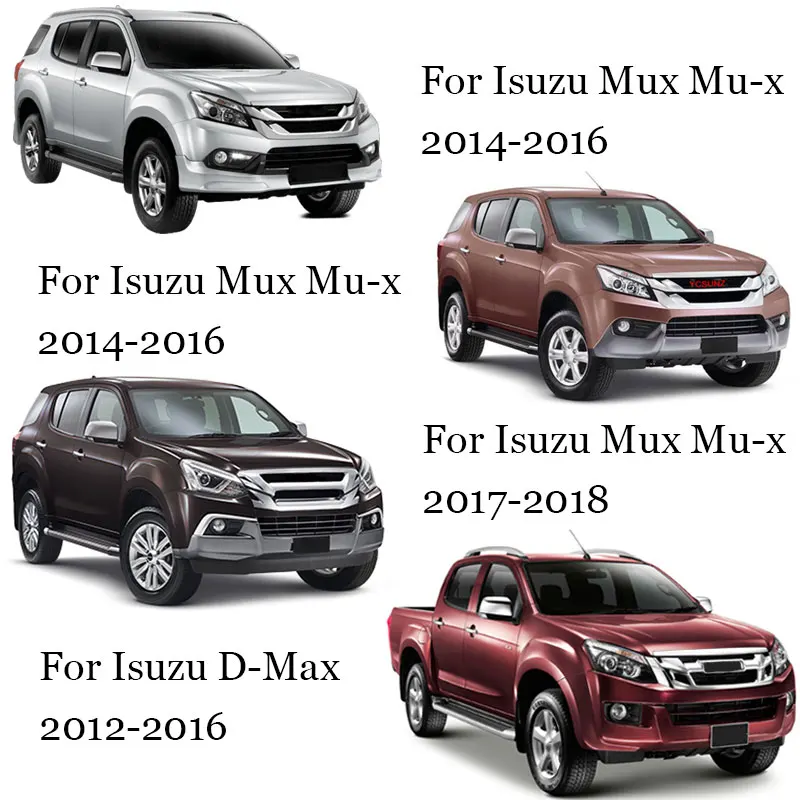 Черная защитная накладка на дверную ручку для isuzu mux mu-x 2013- для isuzu dmax 2012- аксессуары YCSUNZ