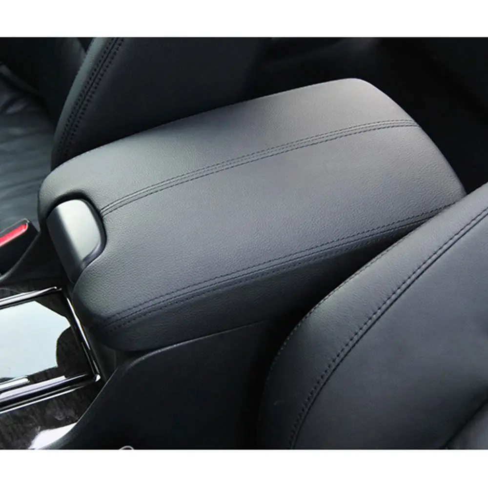 Для Honda Accord 2008 2009 2010 2011 2012 2013 подлокотник центральной консоли крышка кожаные