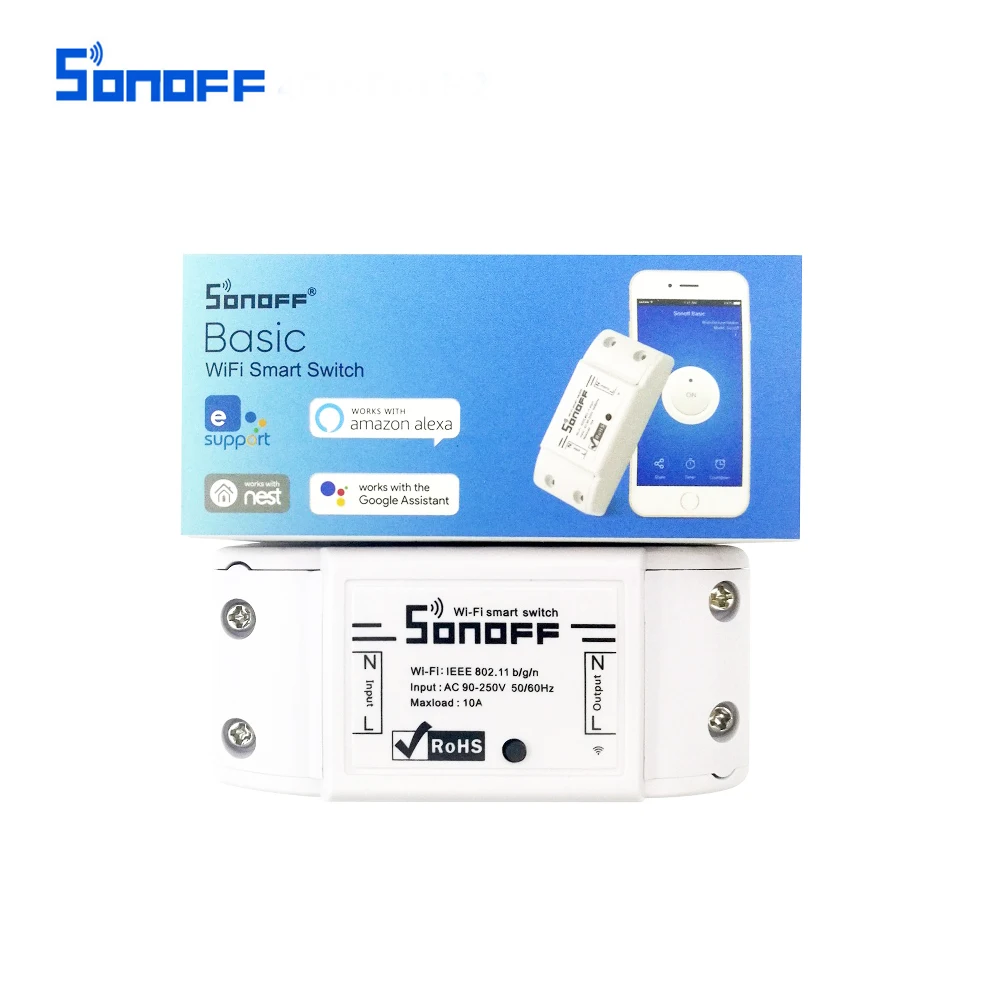 3 шт. sonoff одноцветное Беспроводной Wi Fi переключатель дистанционного Управление