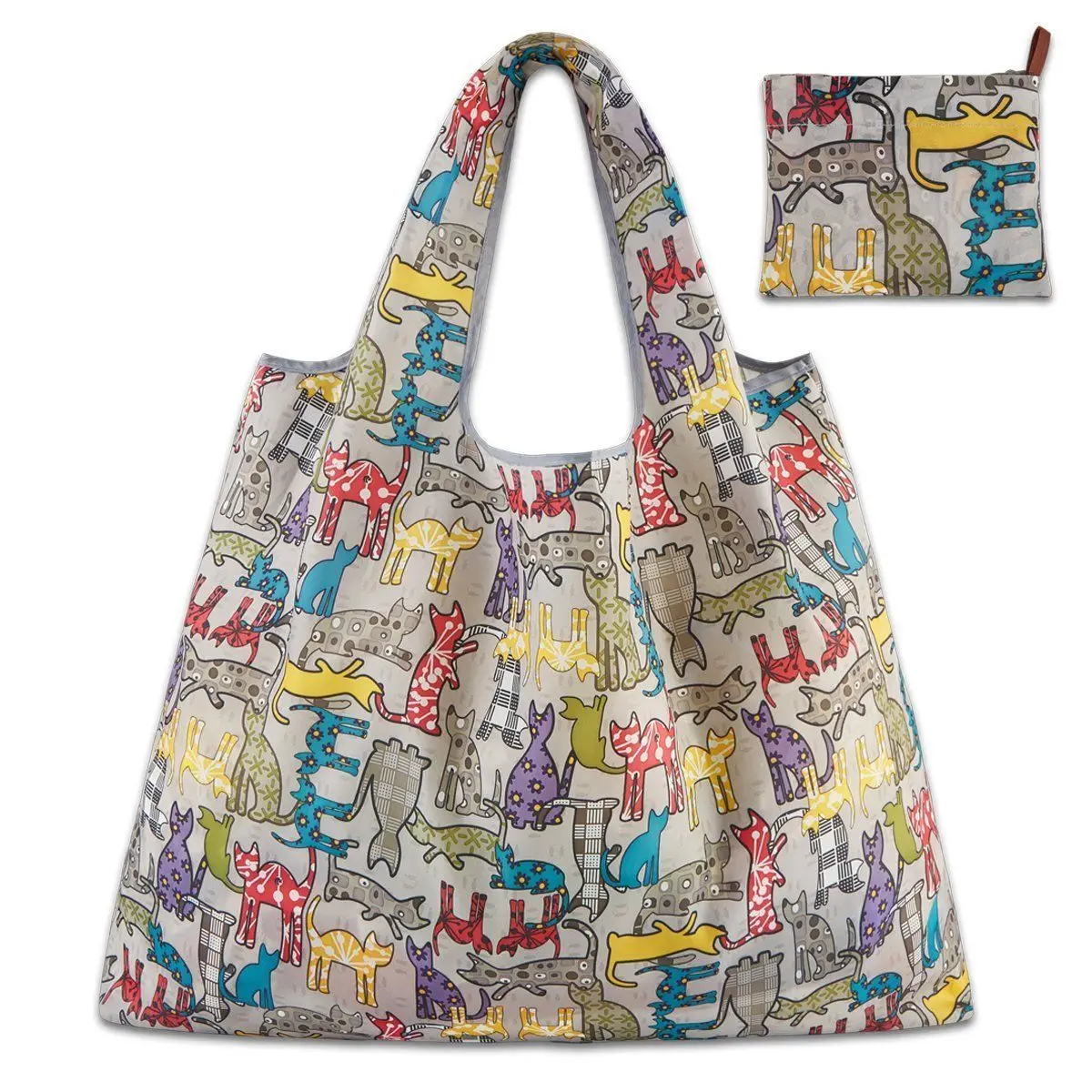 2019 New Foldable Handy Shopping Bag Reusable Cartoon Dog Tote Pouch Recycle Storage Handbags Home Storage Organization Bag 2019 New Foldable Handy Shopping Bag Reusable Cartoon Dog Tote Pouch Recycle Storage Handbags Home Storage Organization Bag