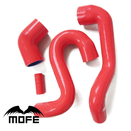 MOFE Racing оригинальный логотип 4 шт силиконовый турбо шланг комплект для Saab 9 5 2008 ~