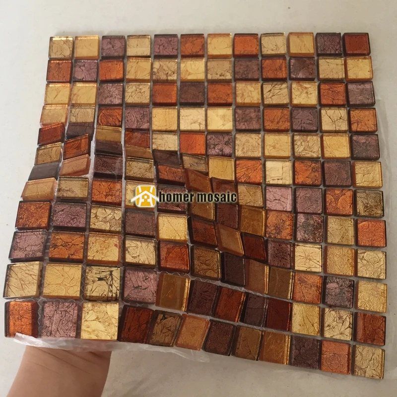 Hohe qualität groÃhandel braun glasfliese backsplash aus china ...