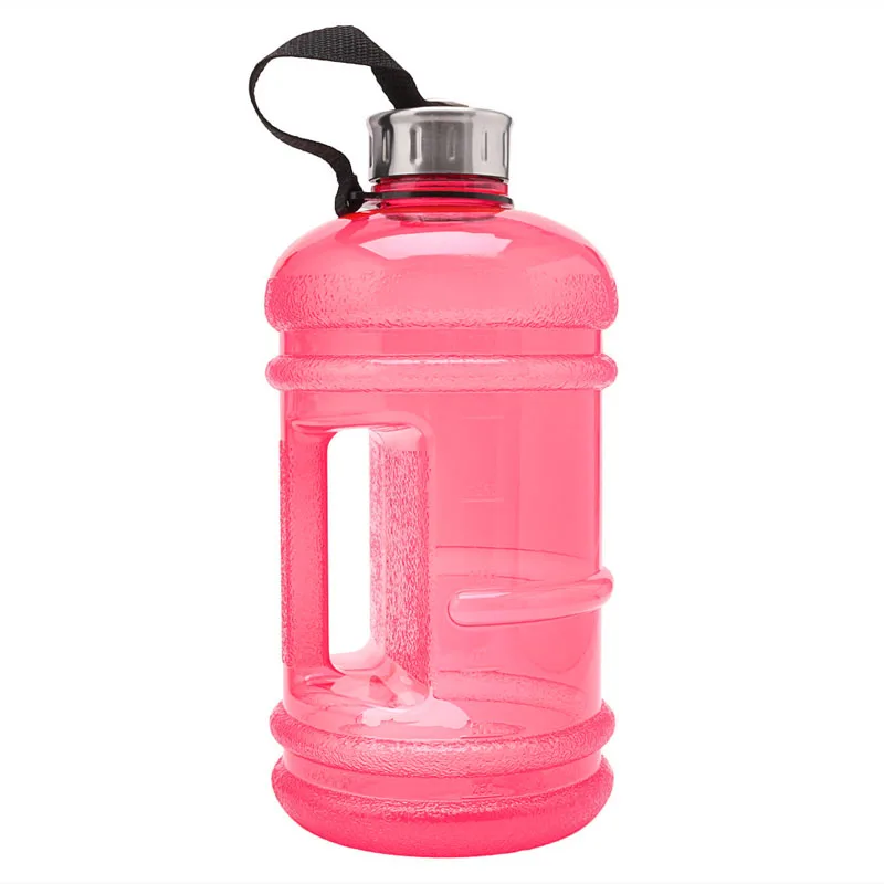 2.2L Drink Water Bottles Cap Big Large capacity Workout Sport Outdoor Kettle New