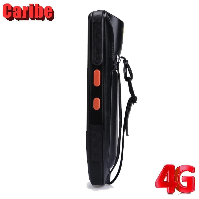 CARIBE ручной КПК 2D сканер штрих-кодов RFID 4G wifi gps Bluetooth Android 7,0