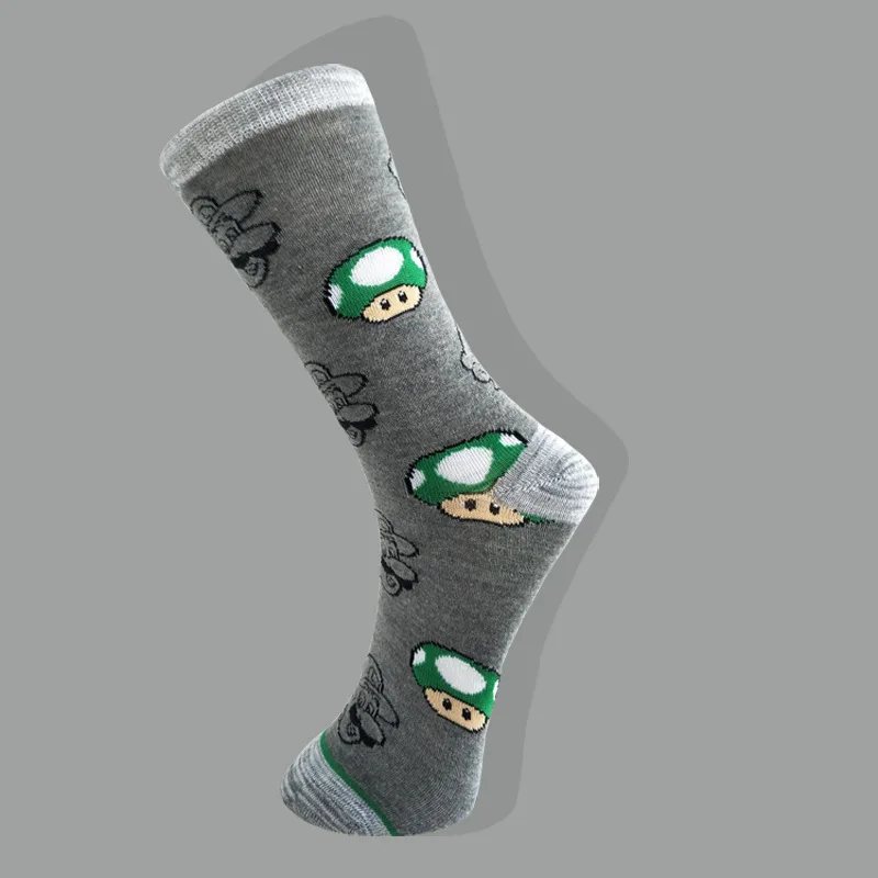Neue-Baumwolle-m-nner-frauen-Crew-Socken-Lustige-Harajuku-Nette-Neuheit-Cartoon-sloth-Super-Mario-Weihnachten(15)