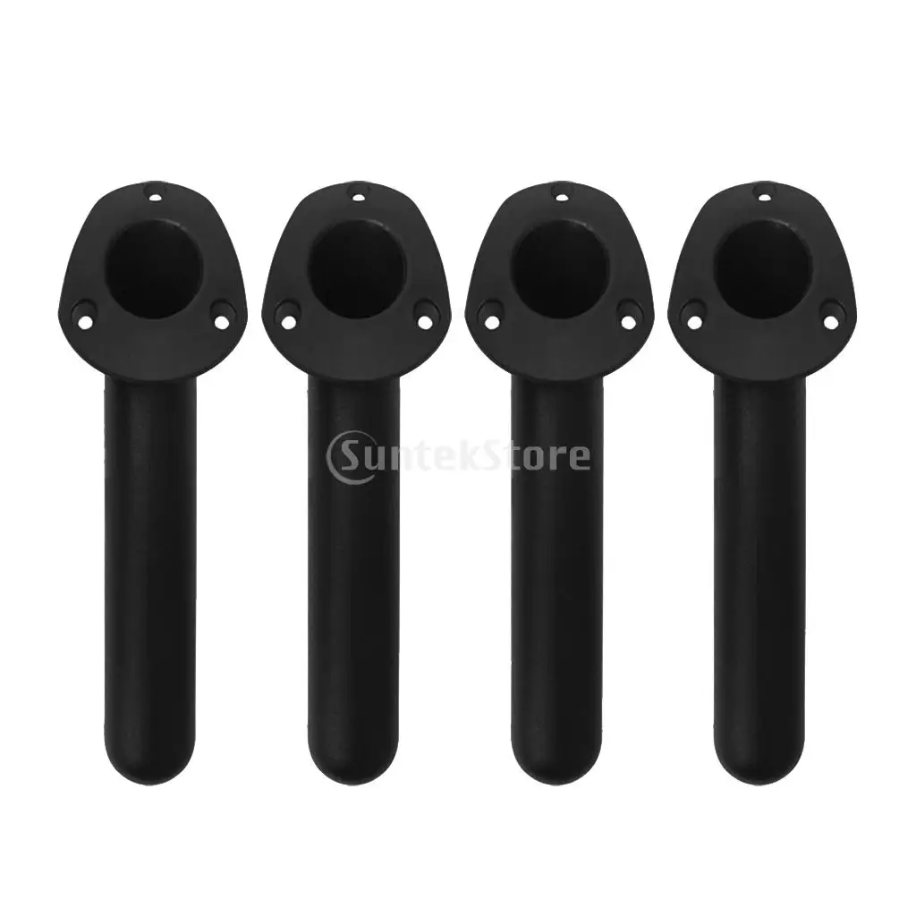 

Set of 4 Pieces Nylon Fishing Rod Holder Flush Mount for Kayak Canoe Boat