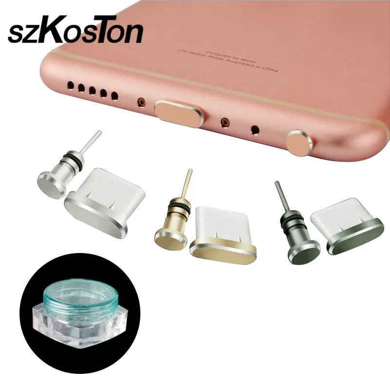 

High Quality Type-c Plug for USB-C Charger Stopple Earphone 3.5mm jack for Xiaomi 4c 5x Huawei P9 P10