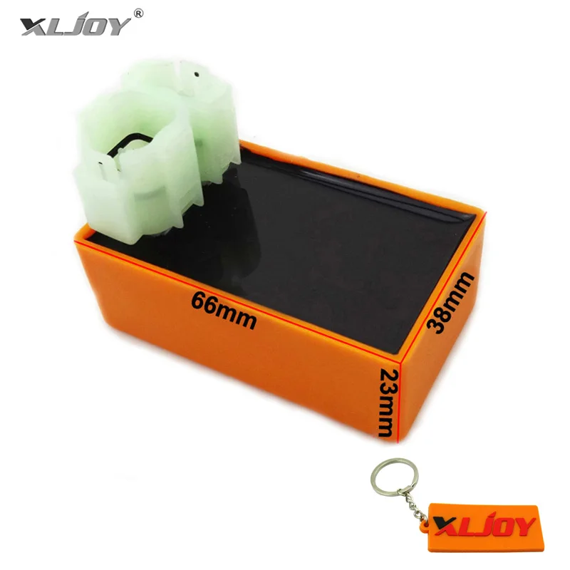 Xljoy GY6 6 Pin 6 контактов для гоночного конденсаторное зажигание с кабелем для китайского мопедов GY6 50cc 139QMB 125cc 150cc 157QMJ
