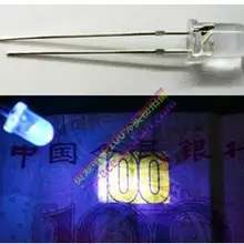 200 шт 5 мм сверх-яркий круглый свет лампы УФ/фиолетовый цвет светодиодный светильник светодиодный светоизлучающие диоды