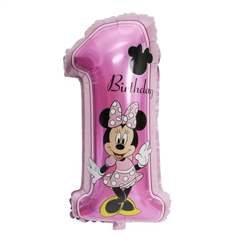 detail feedback questions about 1 set mickey mouse minnie foil mickey mouse girl party