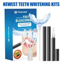 1 Teeth Whitening LED Light 3 Hydrogen Peroxide Rotating Gel Pen  Set Dental Cleaning As Home Dentist For White Teeth