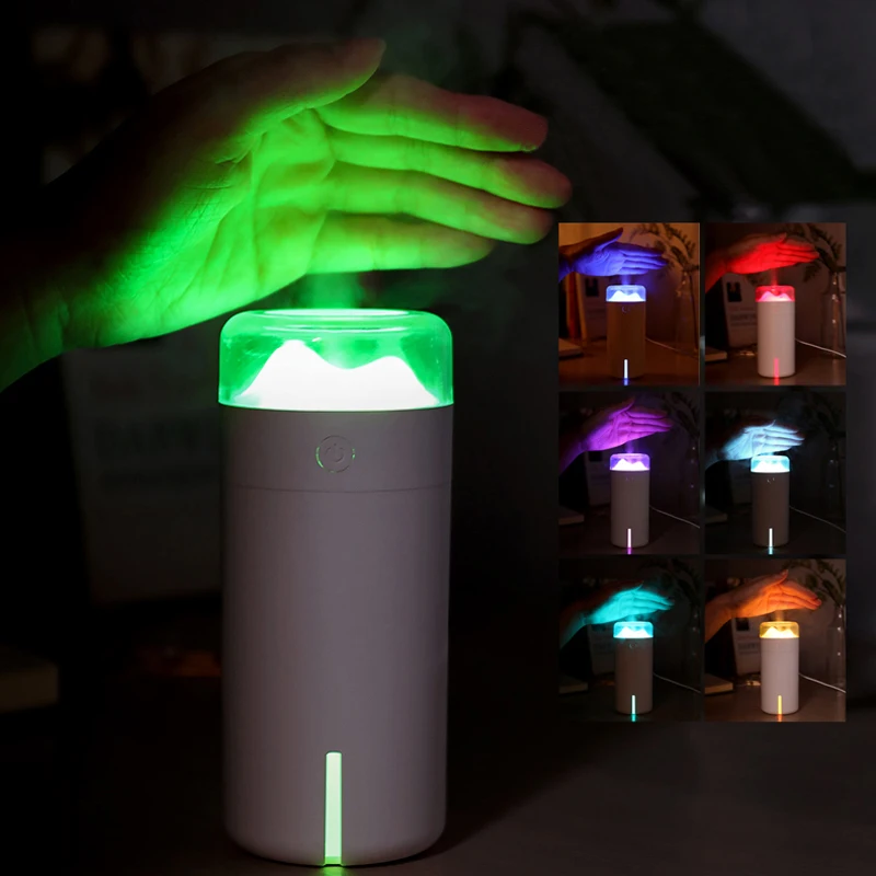 

Car air freshener Dashan humidifier USB Mini Ultrasonic Essential Oil Diffuser LED Night Light Air Purifier Mist Maker Office