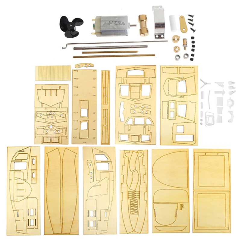 Модель корабля с мотором, обучающая модель, строительные игрушки, хобби для детей, Совместимая модель Diy, модель корабля, строительные наборы