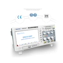 Hantek DSO5102P Цифровой Осциллограф 100 МГц 2 Канала 1GSa/с частота дискретизации в Реальном Времени USB host и подключение устройств 7 Дюймов