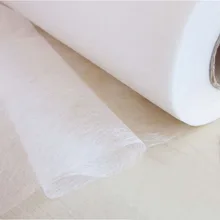 Широкий 112 см двусторонняя клейкая ткань, аксессуары для DIY ткань пэчворк подкладка ткань нужно использовать электрический утюг белый и черный