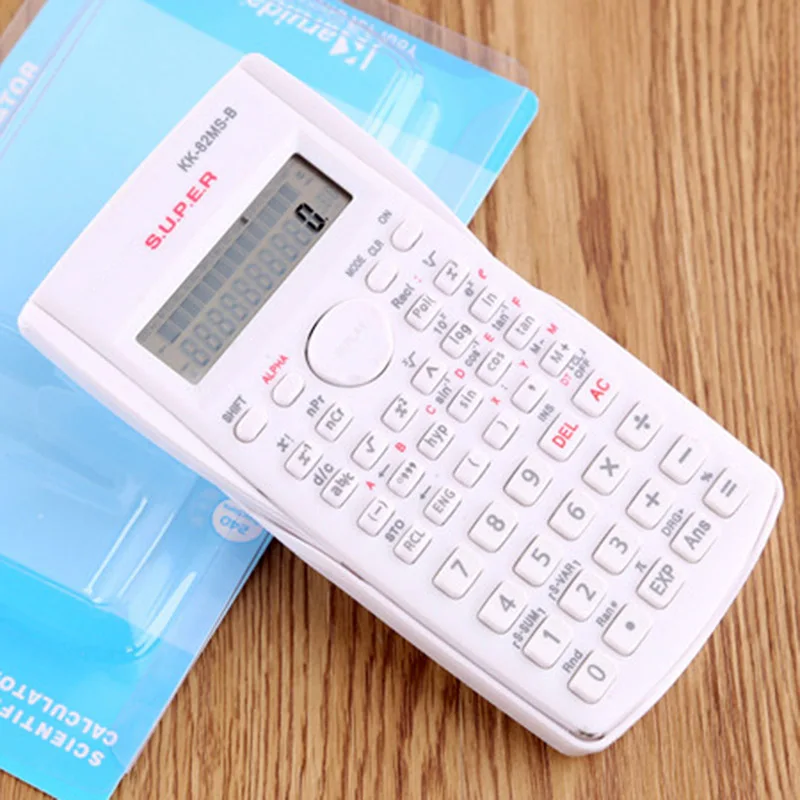 

Super Quality School Student Function calculator Scientific calculator KK-82MS-B multifunctional counter calculating machine