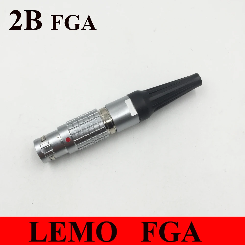 

LEMO M15 connector FGA 2B 2 3 4 5 6 7 8 10 12 14 16 18 19 Pin Connector Two keying 30 Degree FGA 2B Male Plug