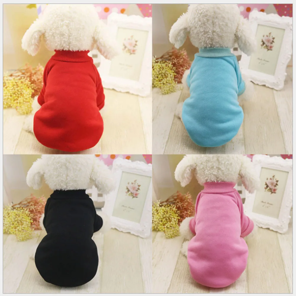 Hot Sale Pet Dog Clothes For Small Dogs Winter Warm Coat Sweater Puppy Chihuahua Cheap Clothing ...