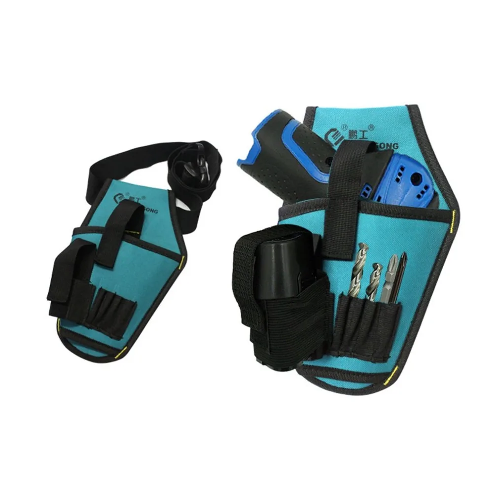 

Waterproof Oxford Canvas Tool Roll Pouch Electricians Portable Reel Storage Rolling Tool Organizer with Carrying Handle