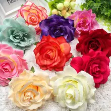 

2 PCS / 10 cm artificial silk rose flower arranging flowers wedding decor/DIY shoes household decorate artificial flowers