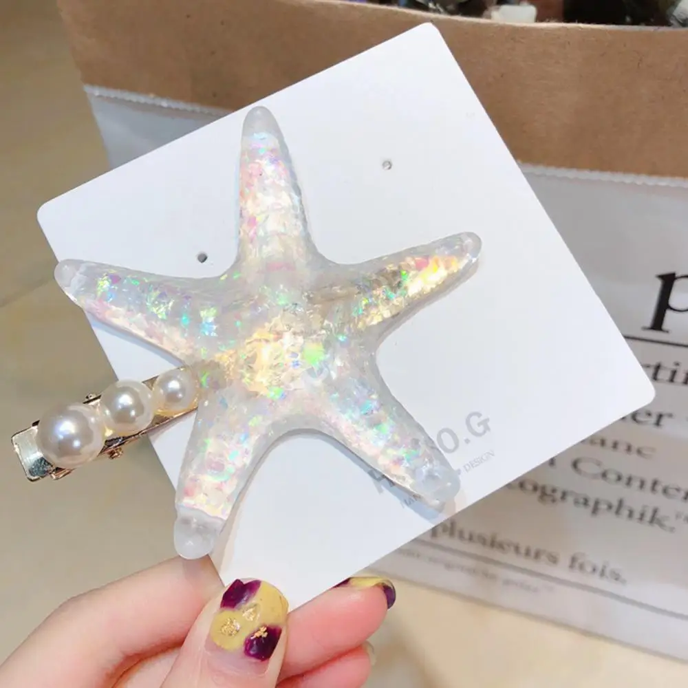 

Elegant Hair Clips For Women Elegant Bit Starfish Star Hairpin Summer Beach Holiday Party Wedding Barrettes Hair Accessories
