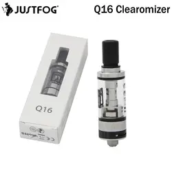 Оригинальный Justfog Q16 танк 2 мл клиромайзер огромный облако пара бак для Justfog Q16 Vape комплект J-Easy 9 батарея электронная сигарета Атомайзер