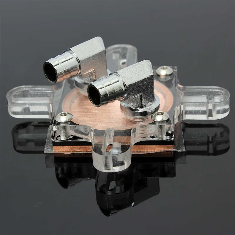 

High Quality Copper Base Cooling CPU Waterblock CPU Water Cooling Block 74x70x33mm Cool Inner Channel For AMD INTEL Universial